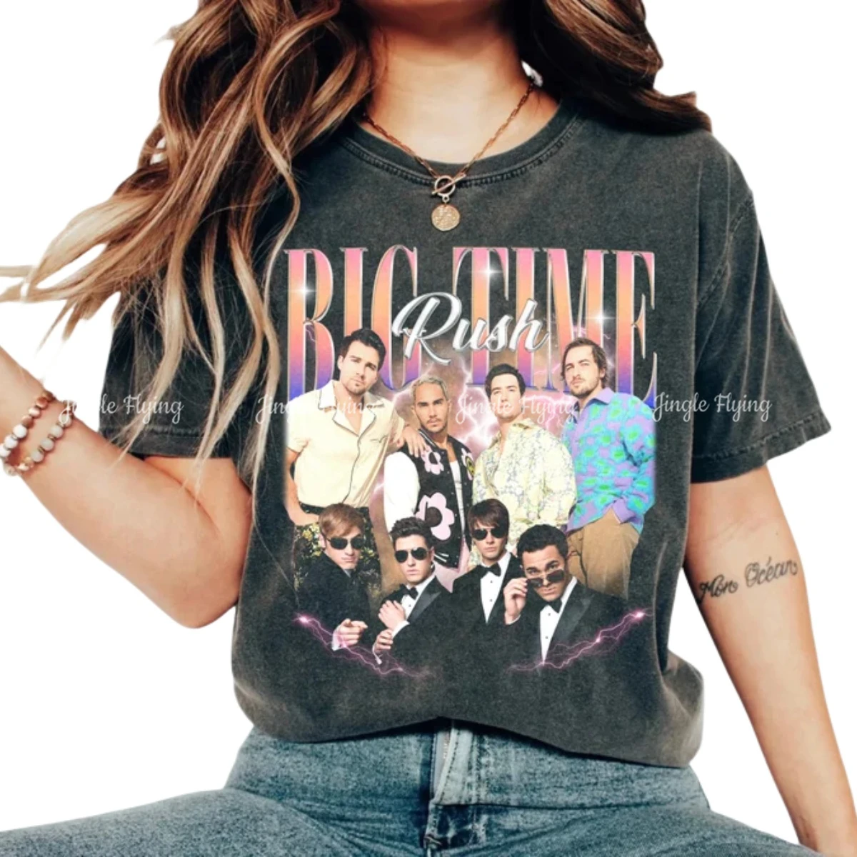 Big Time Rush Shirt Retro Sweatshirt Gift For Men Women Unisex Tshirt