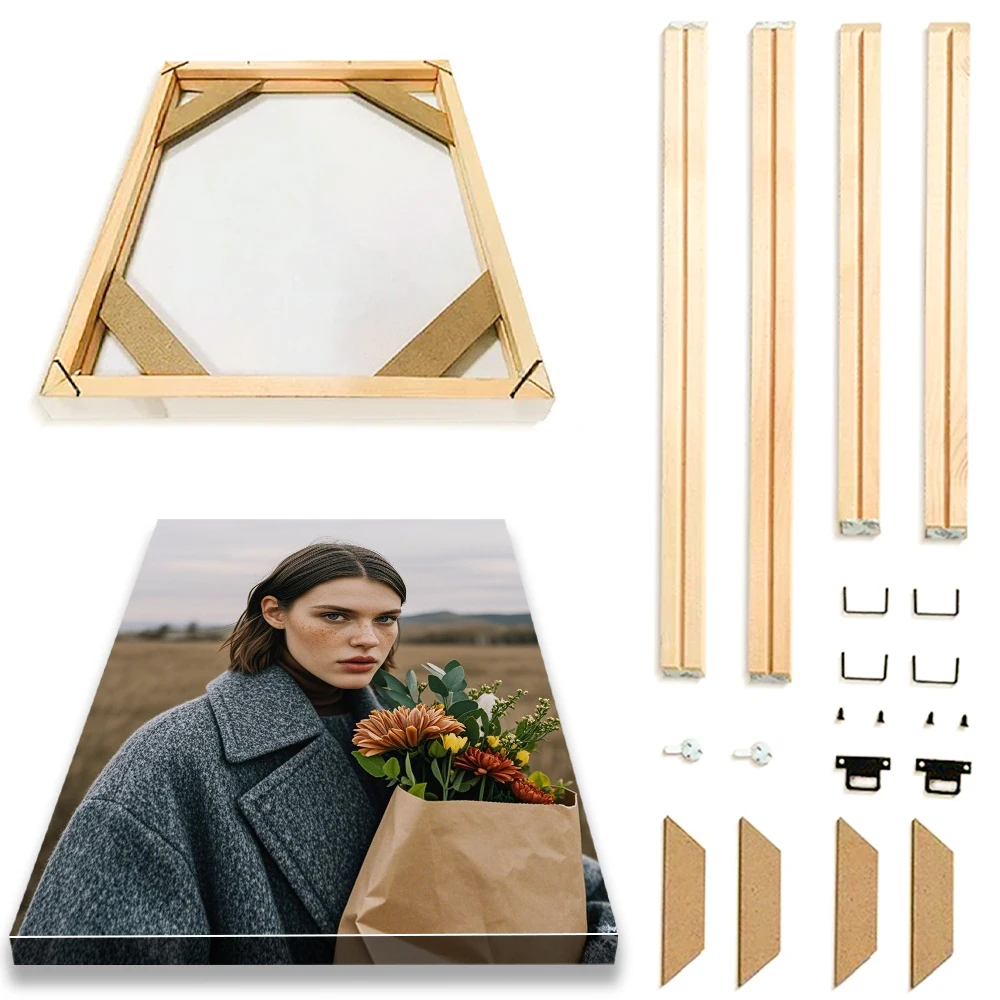 1Pc Custom Canvas Poster Personalized Home Decor Wall Art Customized Gift Room Decoration Creative Customizable Present