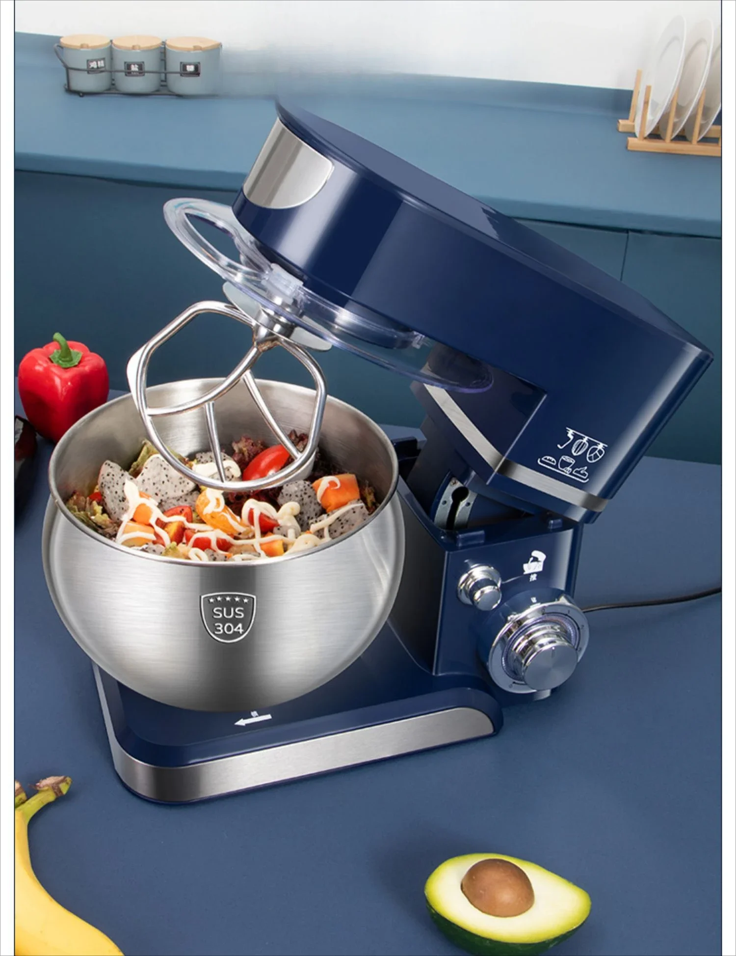 

%a For Konka Desktop Fully Automatic Multi-functional Chef Machine Mixing and Dough Machine