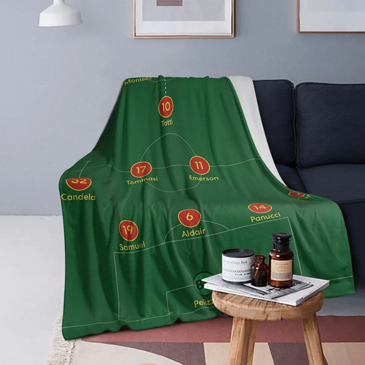 Como roma cm 0102 equipe completa cobertor macio quente flanela lance cobertor de pelúcia para cama sala estar piquenique viagem casa sofá