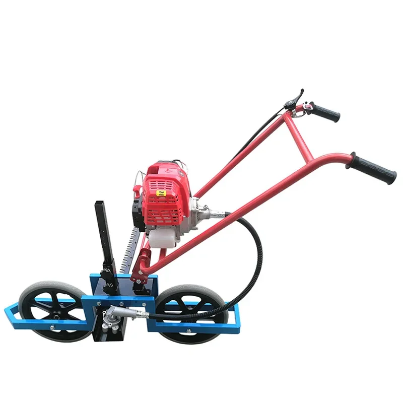 Push-Behind Lawn Mower, Four-Stroke Mower, Push-Behind Ground-Level Leek Harvester, Herbal Plant Harvesting Tool