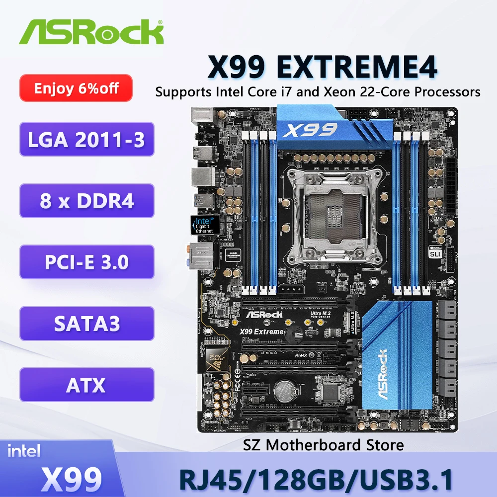 Asrock X99 EXTREME4… - image