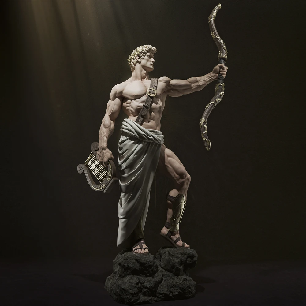 

Mythological characters 1:16 Scale Unpainted Resin Model Kit - DIY Gorgon Collectible Figure for Painting & Display (A851)