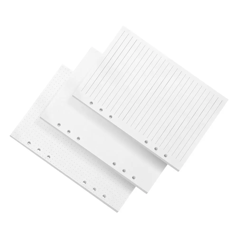 240 قطعة A5 المفكرة إدراج السلس ورق للكتابة فضفاضة ورقة دفتر الملء اصطف ورقة للمدرسة مكتب المنزل A5 المفكرة إدراج