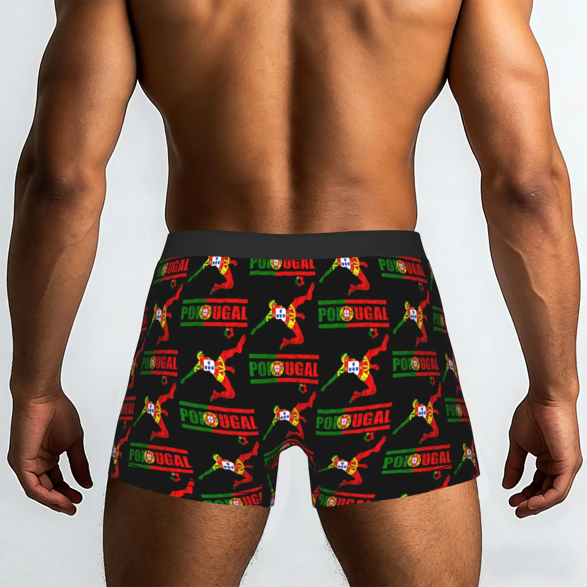 Portuguese Flag  Portuguese Underpants Homme Panties Male Underwear Ventilate Shorts Boxer Briefs