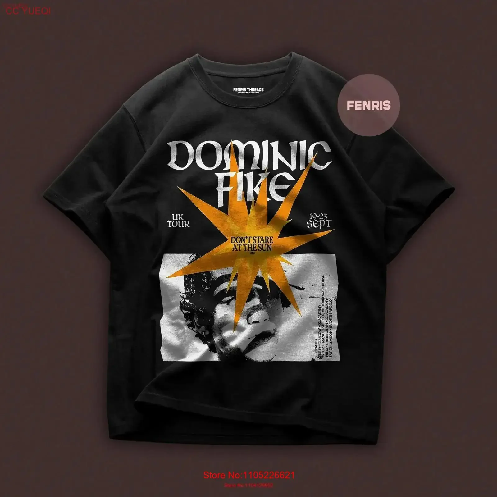 Premium Dominic Fike T Shirt Don't Forget About Me Demos Album 3 Nights Single New Heavy Cotton vintage Washed streetwear