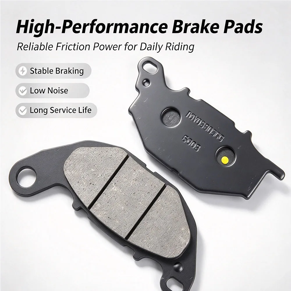 For Yamaha NMAX125 NMAX155 NMAX 125 155 N-MAX 155 2016-2026 Motorcycle Front Rear Brake Pads Semi-Metallic Asbestos Free