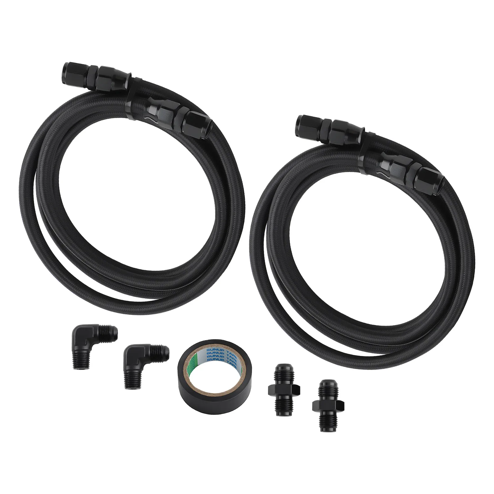 

6AN Transmission Cooling Line Hose US Fit For GM 4L60E 4L65E TH350 TH400 3L80