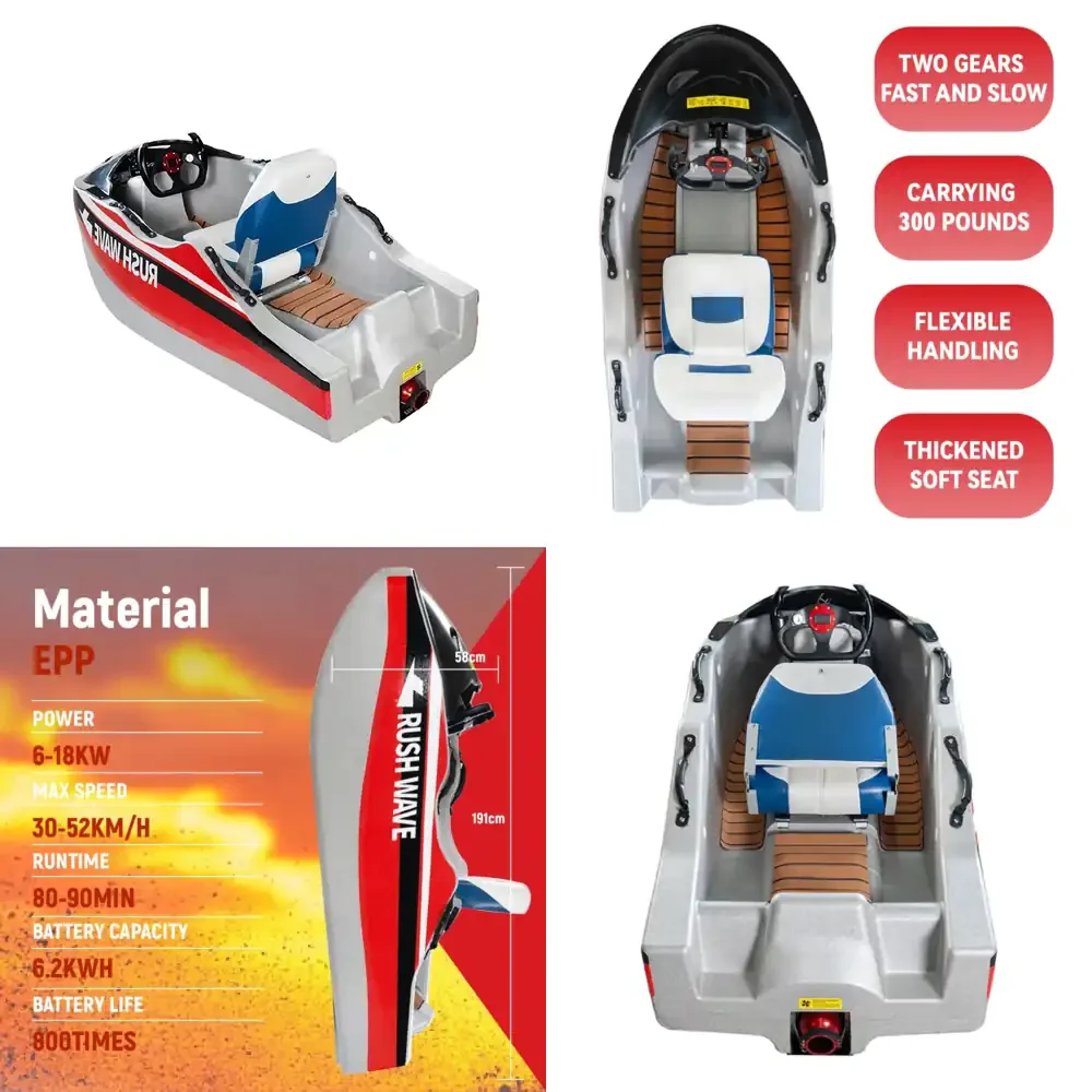 2026 Hot Sale  For Ultimate Water Sports Experience in Surfing For EPP Electric Kart Boat High Energy Design Lightweight RC