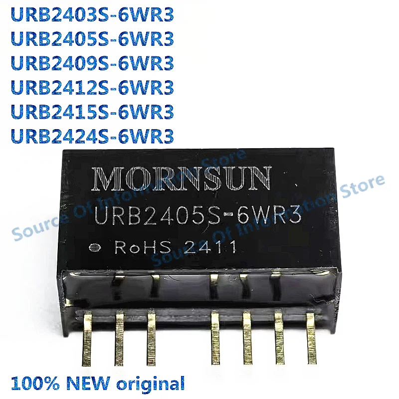 

URB2403S-6WR3/2405/2409/2412/2415/2424S-6wr3 Power Module 6W