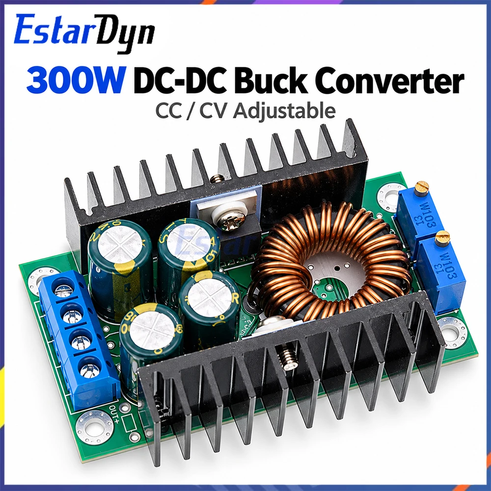 Estardyn DC-DC 9A 300W 250W CC CV XL4016 Moule Constant Current Constant Voltage 5-40V To 1.2-35V Power Supply Module LED Driver