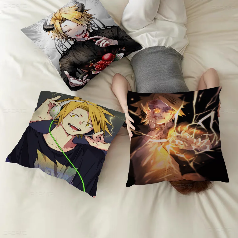 My Hero Academia Kaminari Denki Pillow Cushion Cover Pillowcase Living Room Sofa Home Decor Customized