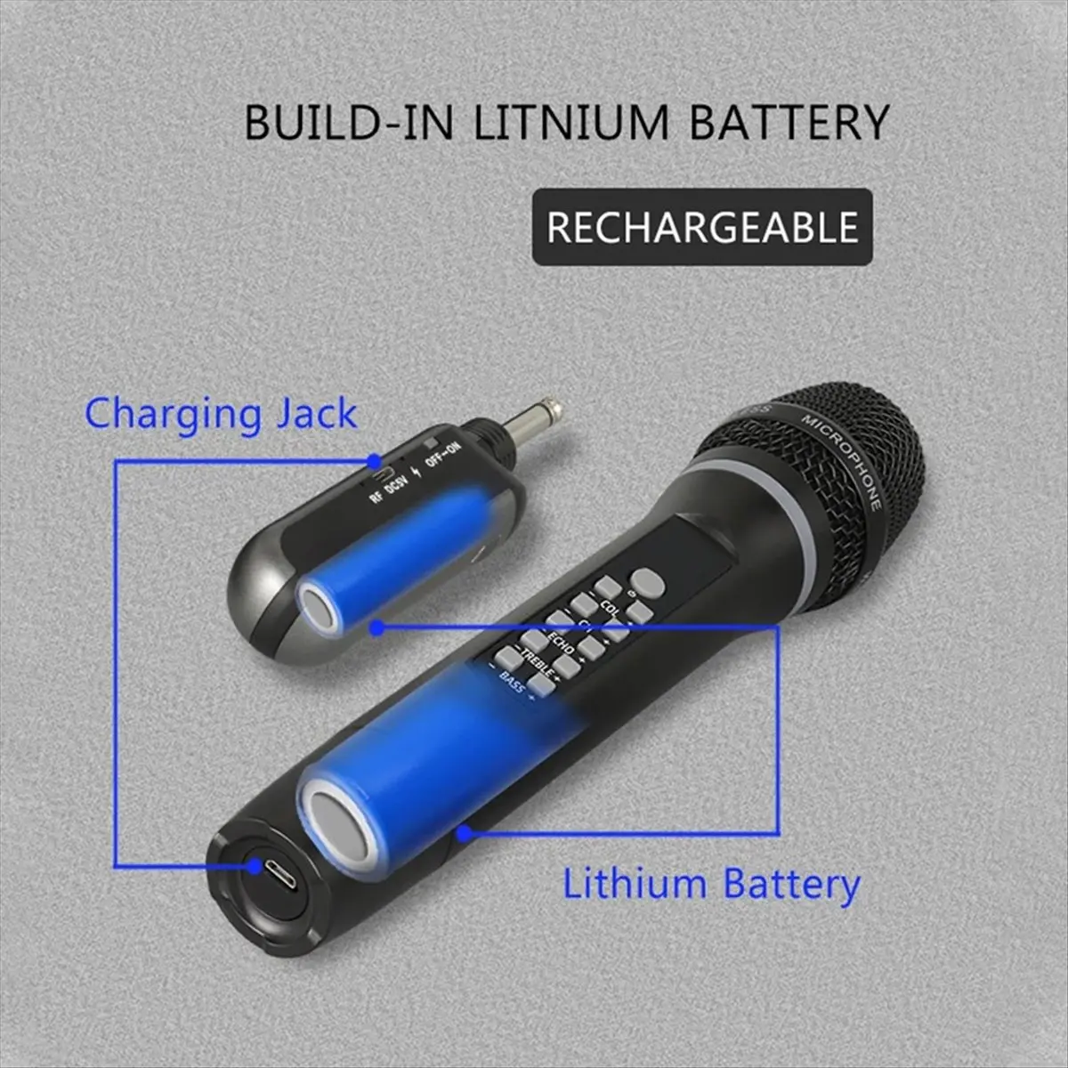 

Беспроводной UHF-микрофон ABAI, портативный Bluetooth-микрофон для караоке, студийной записи, домашних вечеринок, пения в автомобиле, для автомобильных колонок