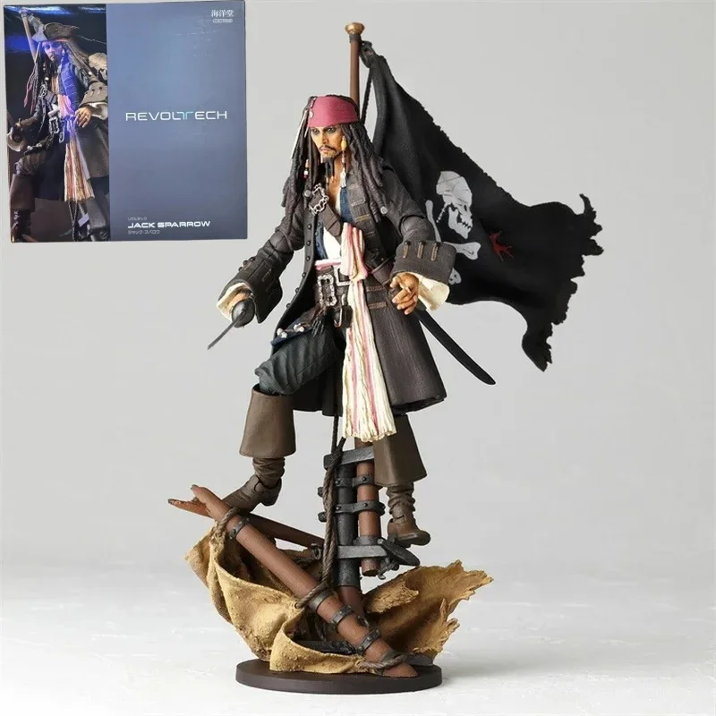 

13.5cm Original Kayodo Yamaguchi Special Shot 025 1/12 Jack Sparrow Captain Pvc Action Doll Toy Model Anime Figure Model Toy