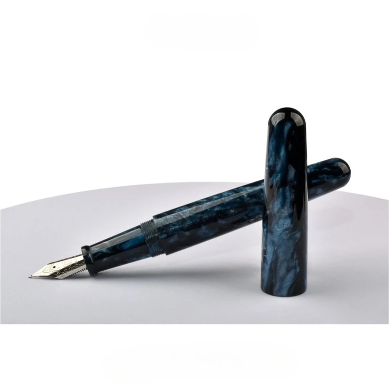 PK ADMOK M800,Luxury Resin Pen Classic Business Signature Star Long Knife Stacked Pen Tip 3.0mm Collection Student Birthday Gift