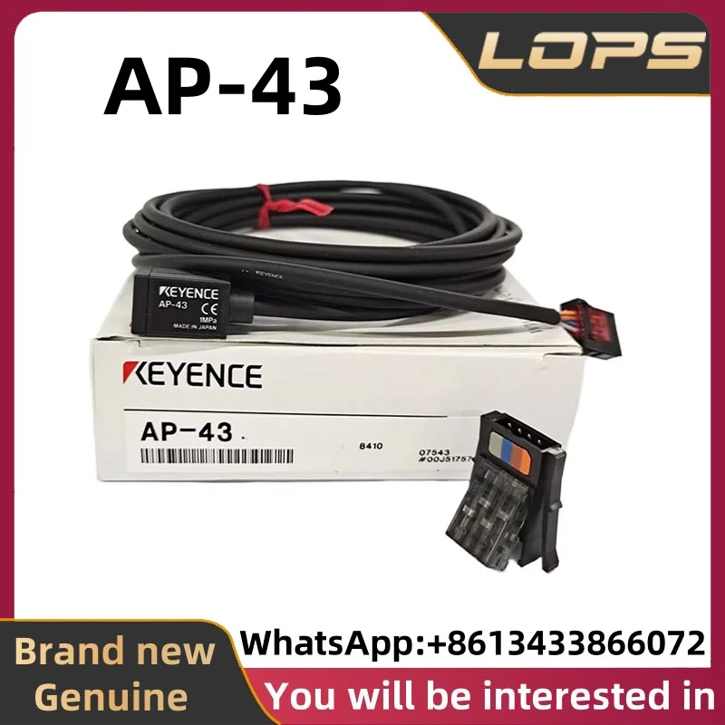 

AP-43 New Original KEYENCE 1MPa pressure sensor for measuring device, large quantity in stock, welcome to consult.