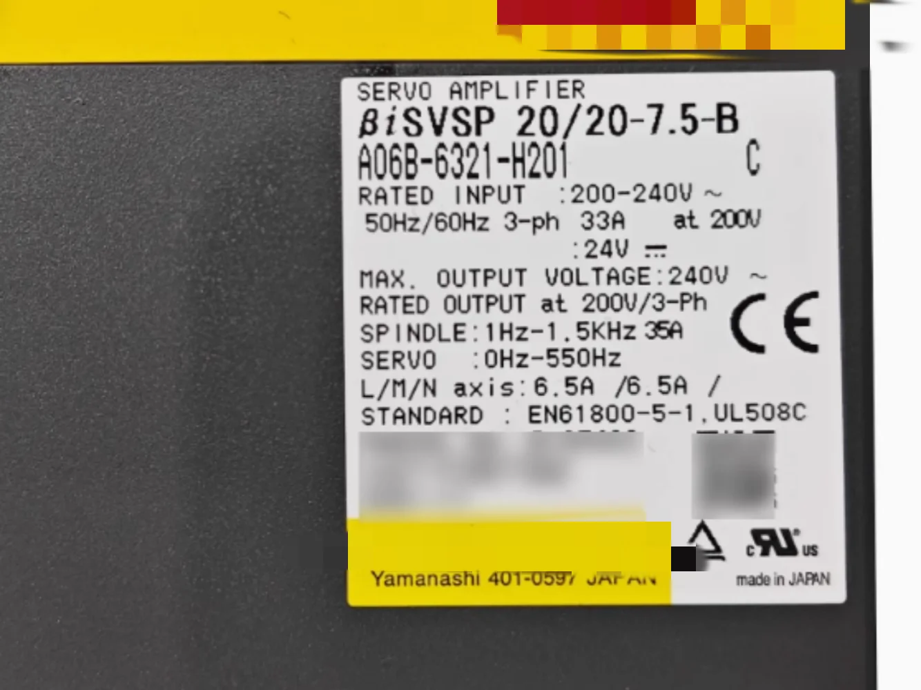 

A06B-6321-H201 for module
