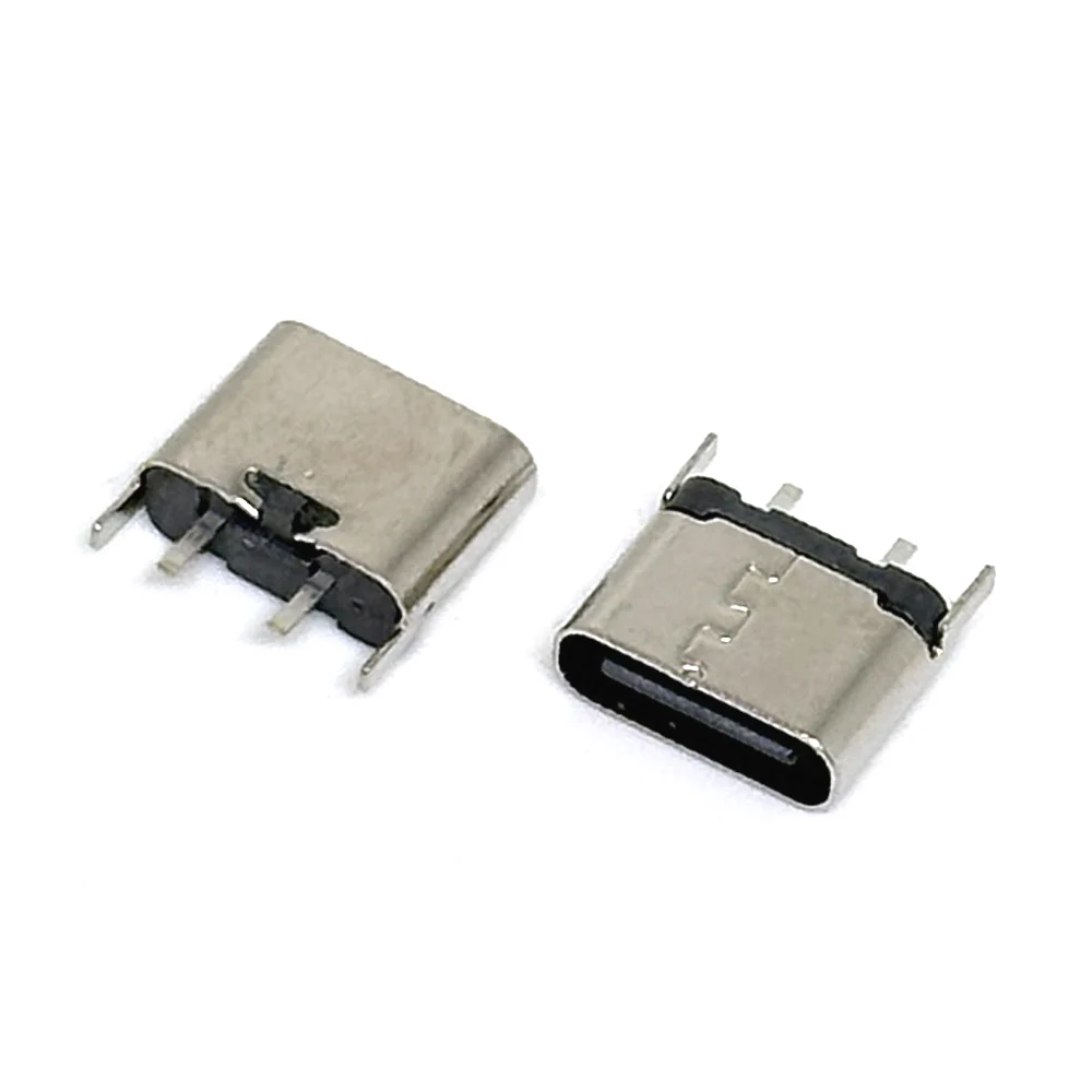 1-30pcs TYPE-C Micro USB SMT Connector Vertical plug-in board 2 Pin Jack Socket Female For MP3/4/5 Other Mobile Tabletels