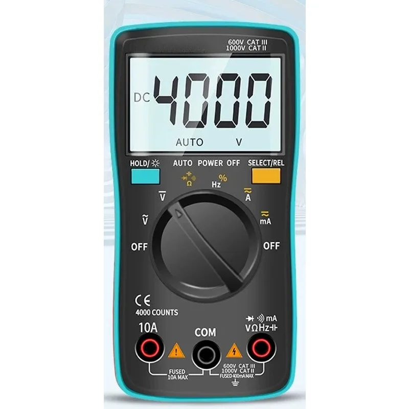 ZT100 ZT101 ZT102 ZT109ZT111 Automatic Range Digital Pocket Multimeter