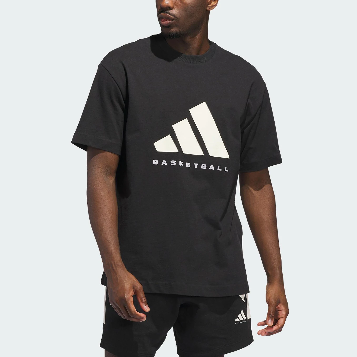 

Adidas подлинная летняя свободная трикотажная футболка унисекс 2025 JX5575