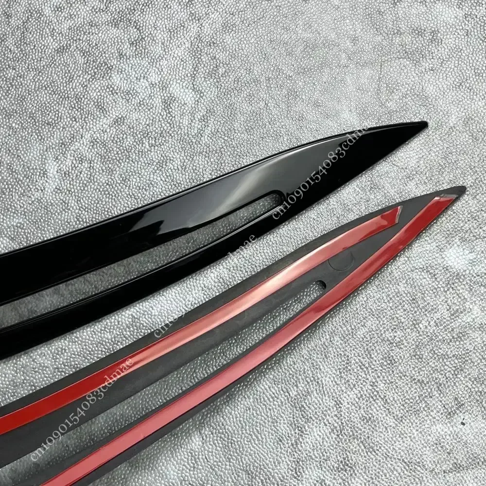 For BMW E60 E61 5 Series 520i 525i 530i 540i 545i 550i M5 2003-2010 Evil Eye Eyebrow Eyelid Body kit Tuning Spoiler Accessories