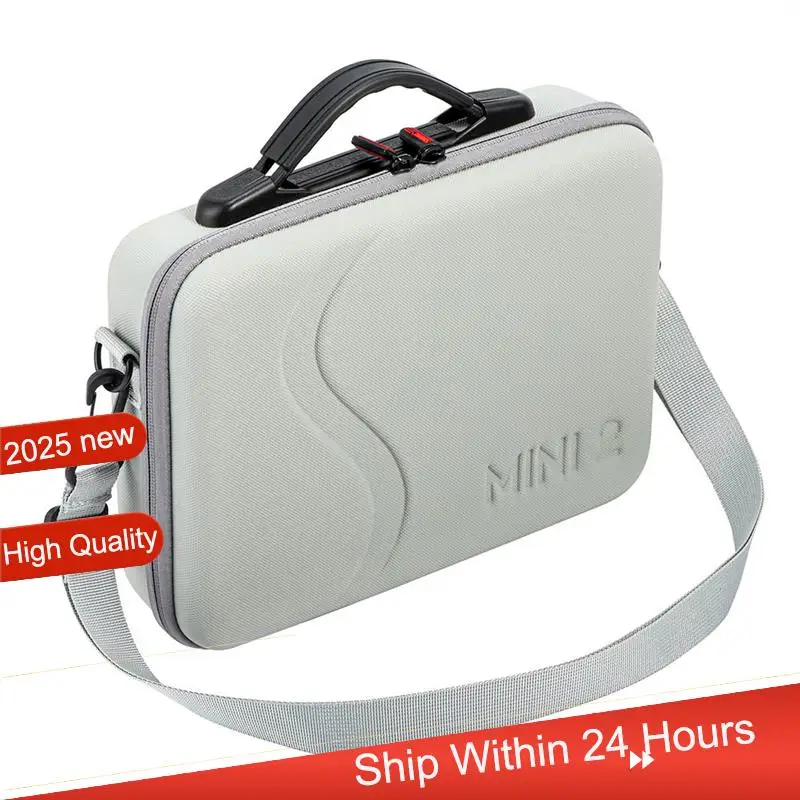 ~【A48T HOT】Portable Travel Shoulder Bag For DJI Mini 2/2 SE/Mini 4K Drone Accessories PU Waterproof Storage Case Box