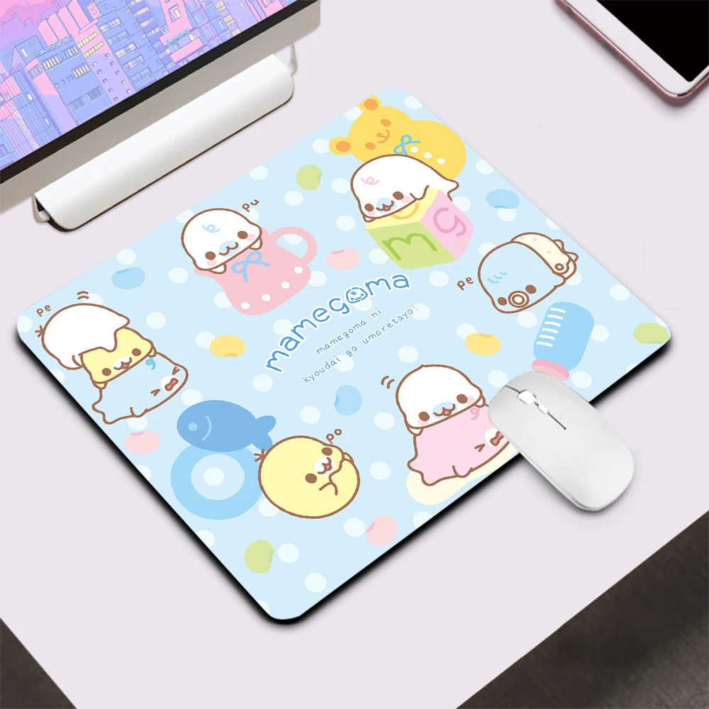 Japanese Cute Mamegoma Small Gaming Mouse Pad Computer Office Mousepad Keyboard Pad Desk Mat PC Gamer Mouse Mat Laptop Mausepad