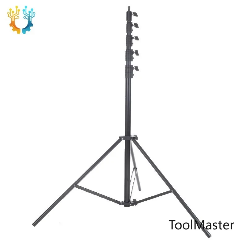 【2026】 6M Heavy Duty Portable Adjustable Video Light Stand 5-Section DSLR Tripod Camera For Outdoor Photography