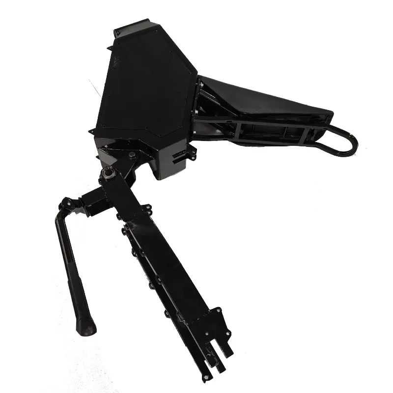Off-road & Retro Electric Motorcycle Frame, High-power High-speed E-bike Frame