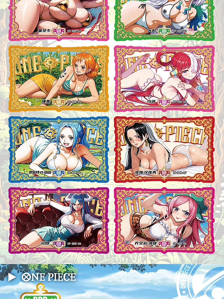 2025 Newest Case Wholesale Yunka 4 One Piece Collection Card Yamato Robin Boa Nami Booster Box Doujin CCG TCG Hobby Gift