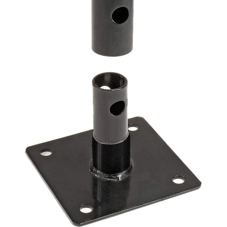 حامل دراجة موجة سعة 68 لتر باللون الأسود مع حامل شفة للتخزين الآمن في الهواء الطلق يحمل ما يصل إلى 7 دراجات بفاءة في شقة الحدائق الحضرية