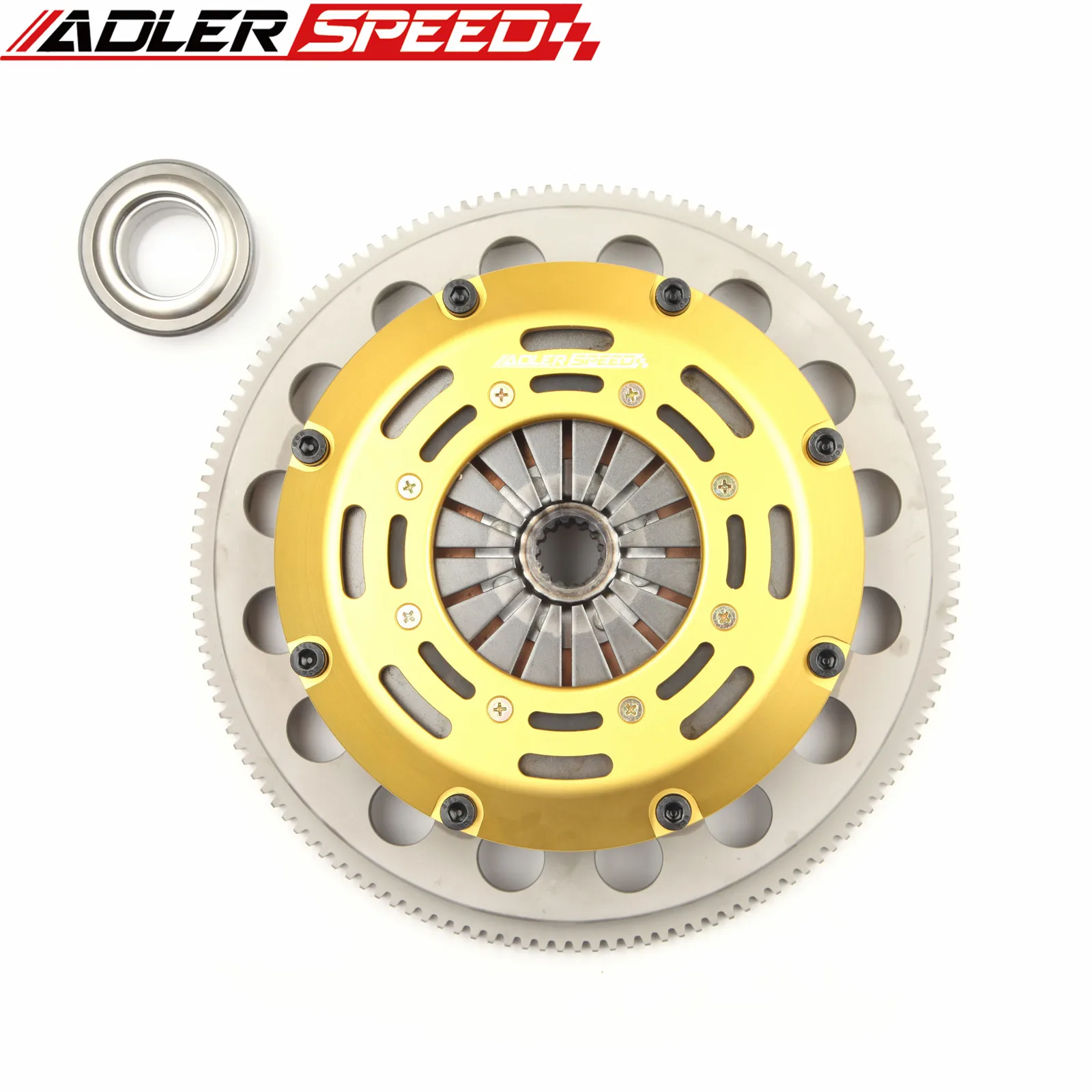 ADLERSPEED Clutch Twin Disc Kit For 2002-2006 Mini Cooper S R52 R53 1.6L SUPERCHARGED 6SPEED