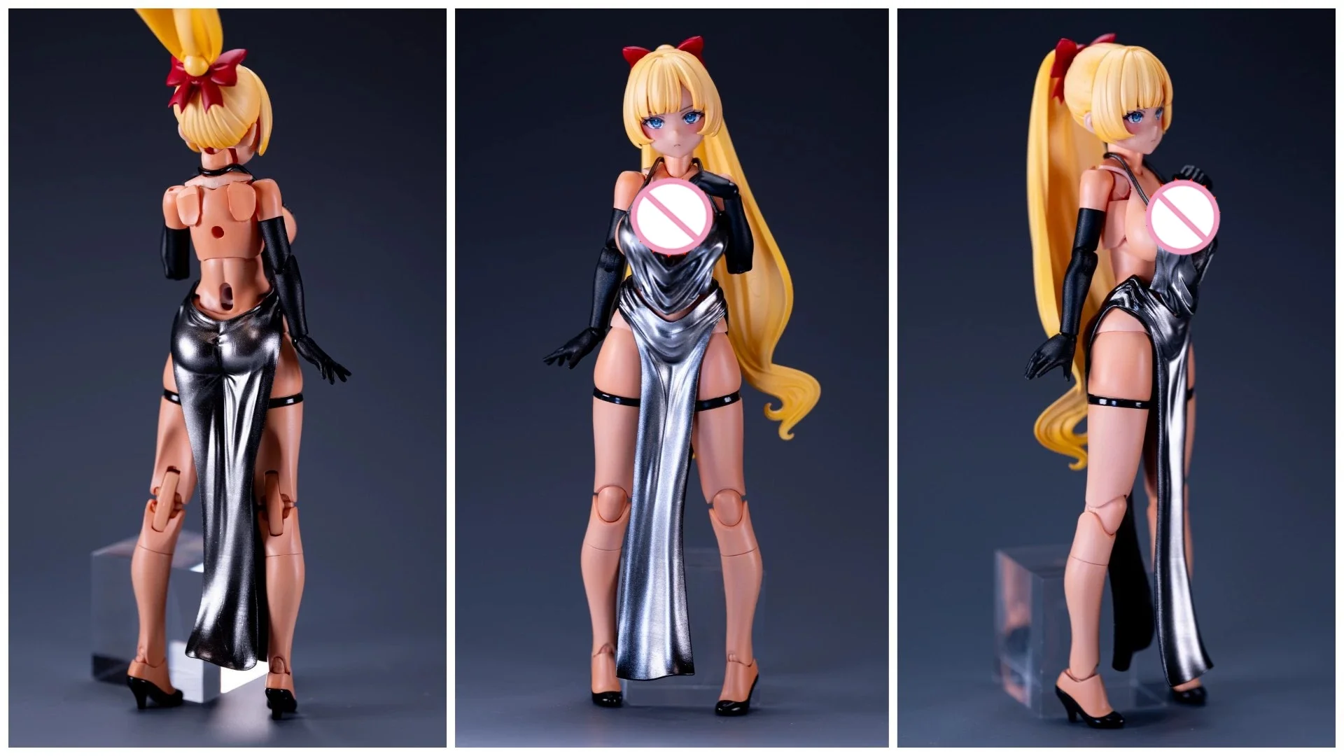 【Sem corpo】 Escala 1/12 Mecha Girl Soldado Feminino Vestido Sexy Peças de Conversão Para 6in BUSTERDOLL Action Figure Brinquedos ﻿