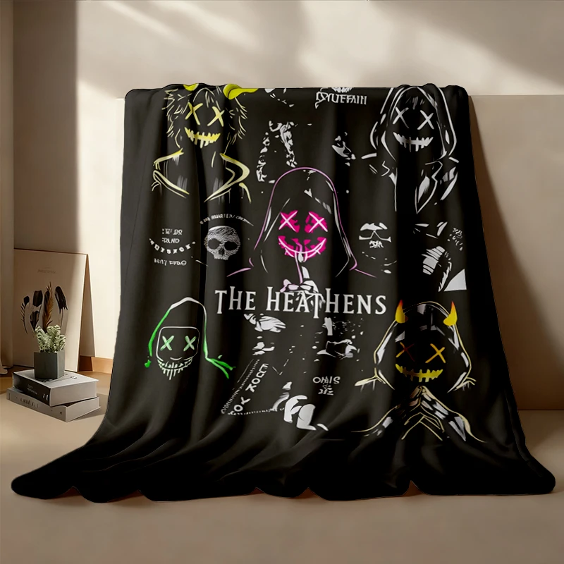 Dark Romance Flannel Blanket, The Heathens Legacy of Gods Flannel Throw, God of Malice Cozy Blanket, Book Lover Gifts