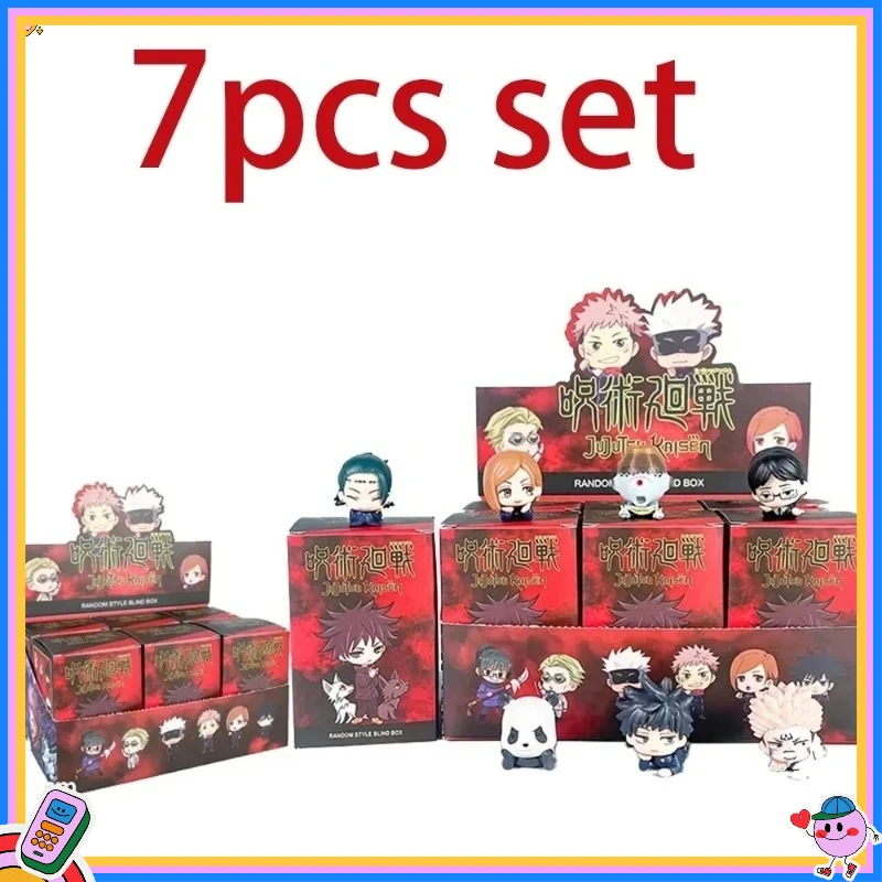 7 estilo deitado estilo anime mini figura brinquedos mini bonito estátua pvc estatueta brinquedos colecionáveis modelo boneca estátua criativa