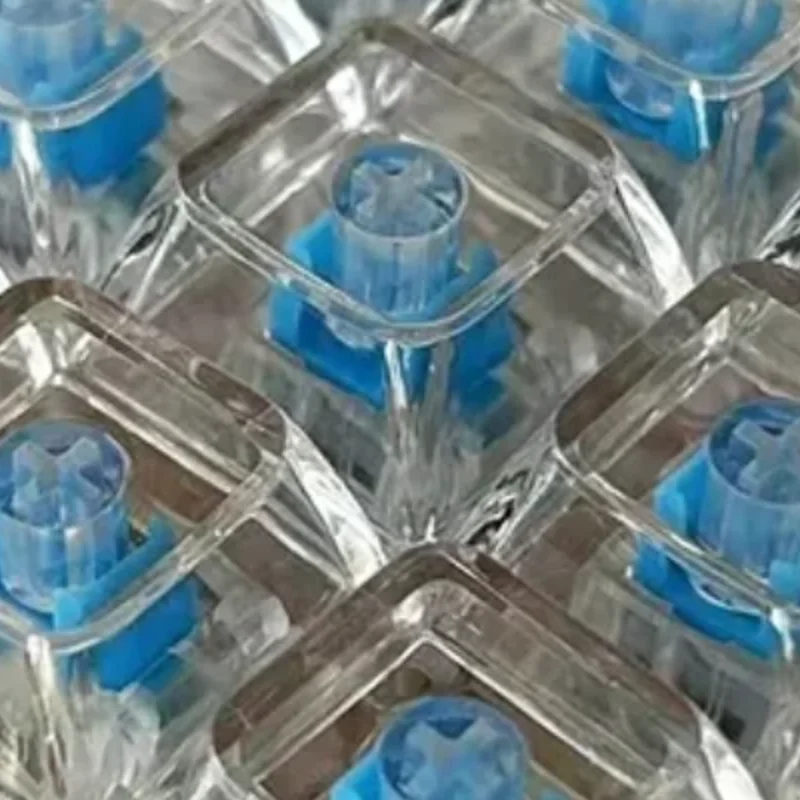 4/9 Tasten Mechanische Tastatur Achse Tester LED Tastatur Schlüssel Spielzeug Stress Relief DIY Taste Keycap Zappeln Schlüsselbund Spielzeug Geschenk