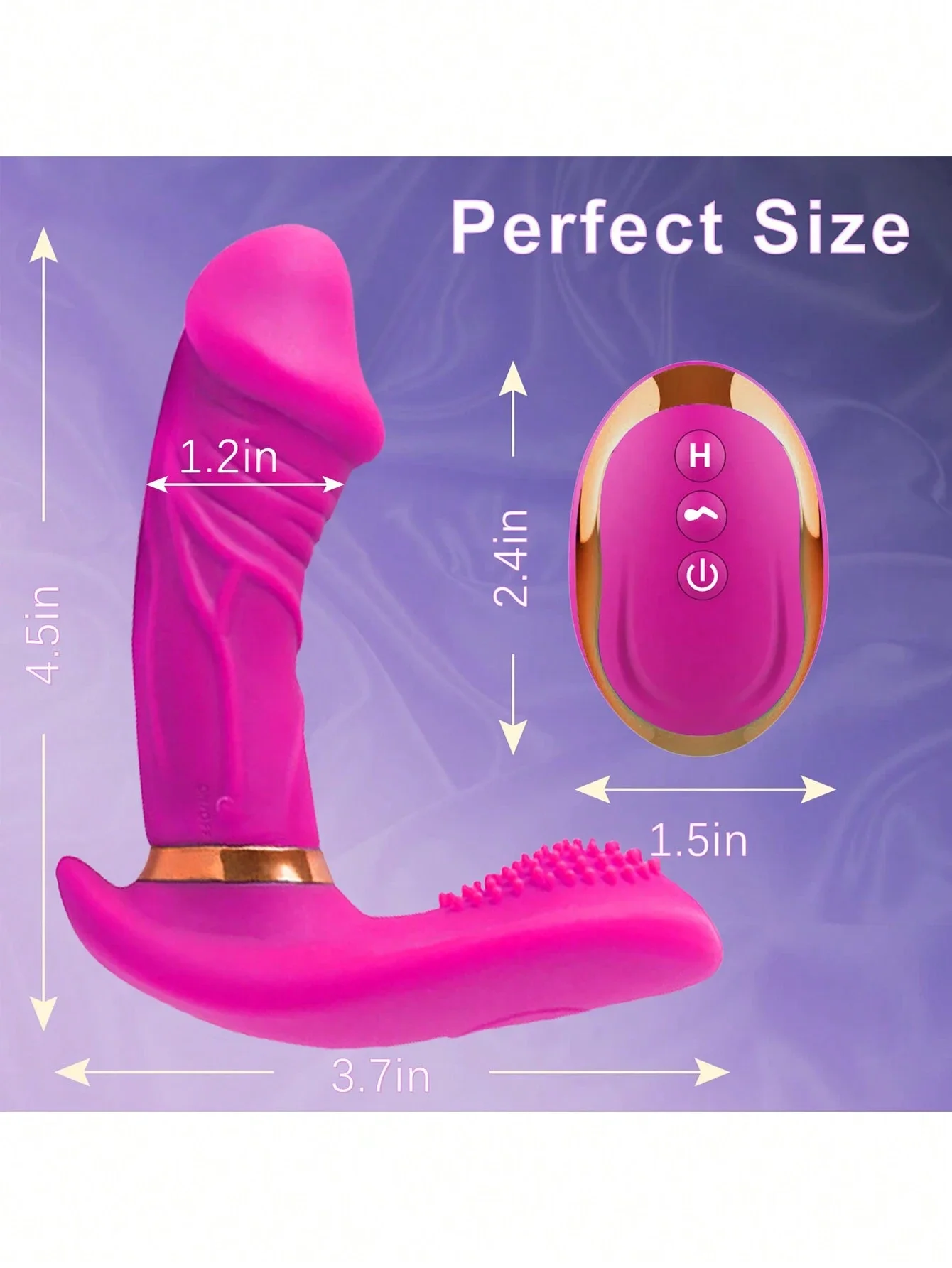 Wearable Panty Vibrator Remote Control G Spot Clit Massager Panties Vaginal Stimulation Vibrating Sex Toys for Women