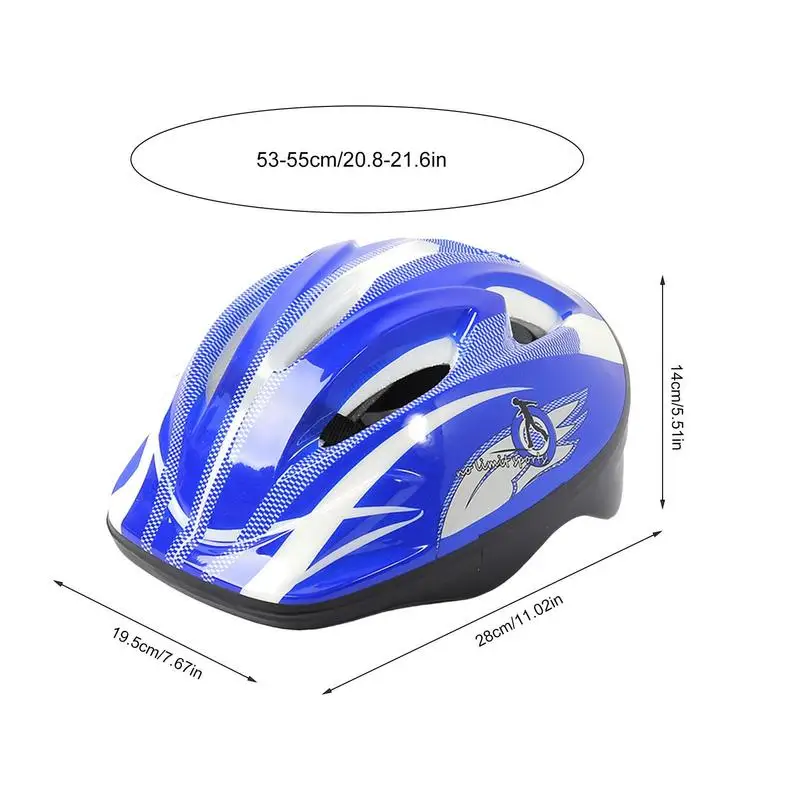 Adjustable Kids Bicycle Helmets Lightweight Breathable Safety Helmets For Bike Skate Scooter Incline Skating