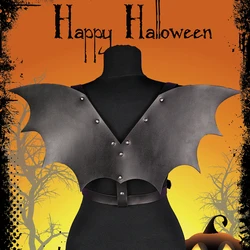 Bat Wings Harness Leather Waist Belt Chest Harness Halloween Costume Waist Harness Wing Harness with Wings Dragon Wings Gothic