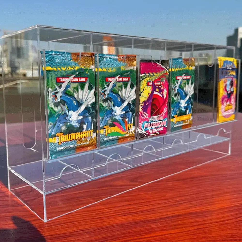 K]6 Slot Booster Pack Dispenser Compatible with Trading Cards