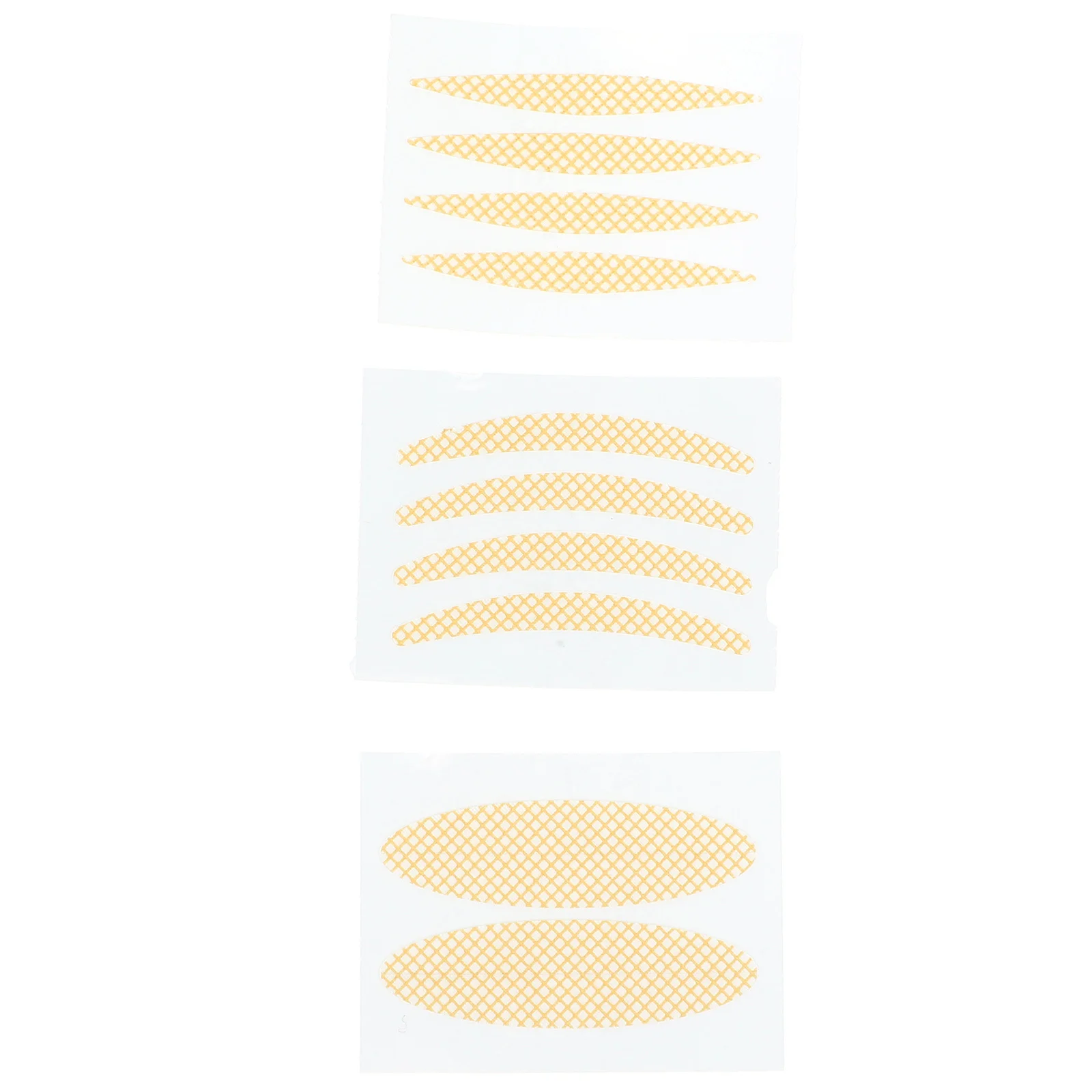 3 Rollen doppeltes Augenlid-Klebeband, selbstklebende Augenliftstreifen für natürliche tiefe Doppeldeckel, einfache Anwendung mit Gabelpinzetten-Werkzeug