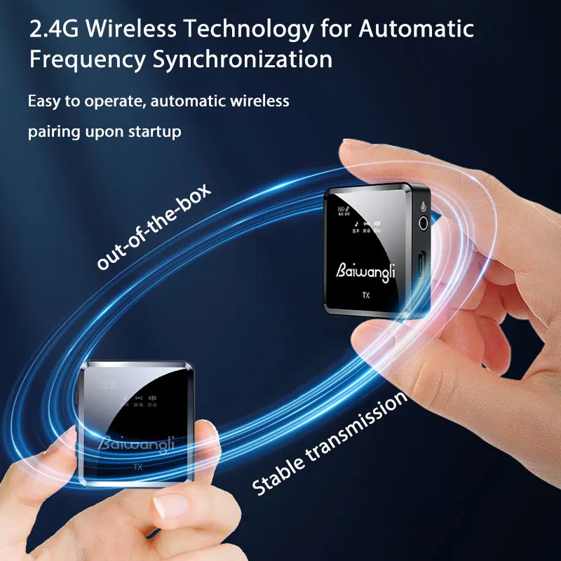 SX39 Clip Wireless Lapel Microphone Tie Micro Buttonhole Mini Lavalier Mic For Mobile Cell Phone Iphone Youtube Recording Vlog