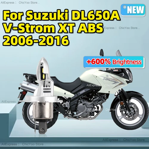Imagen 1 del producto Luces Led para faro delantero de motocicleta, lámpara Canbus de 6000K para Suzuki DL650A v-strom XT ABS 2006 2007 2008 2009 2010 2011-2016