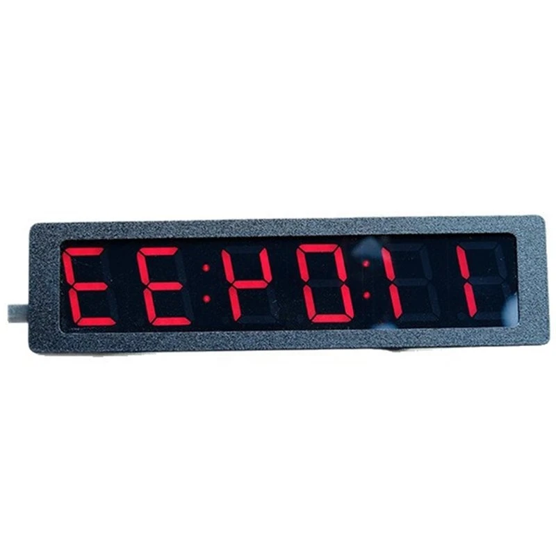 ABZL GPS Clock With Satellite Timing, 1.2 Inch Digital Alarm Clock, Night Light Time& Temp Display, USB Type-C Power Supply