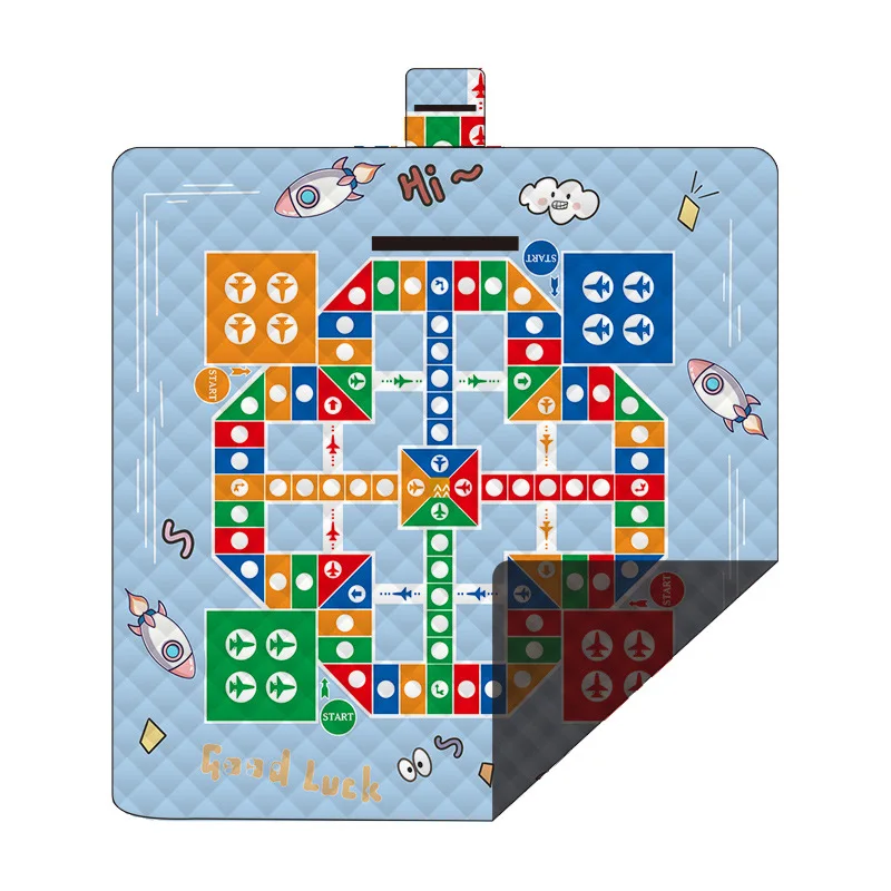 Alfombra de pícnic Oxford impermeable, esterilla de viaje ultrasónica, gruesa, para acampar al aire libre, ultraligera, Natural, accesorios de senderismo