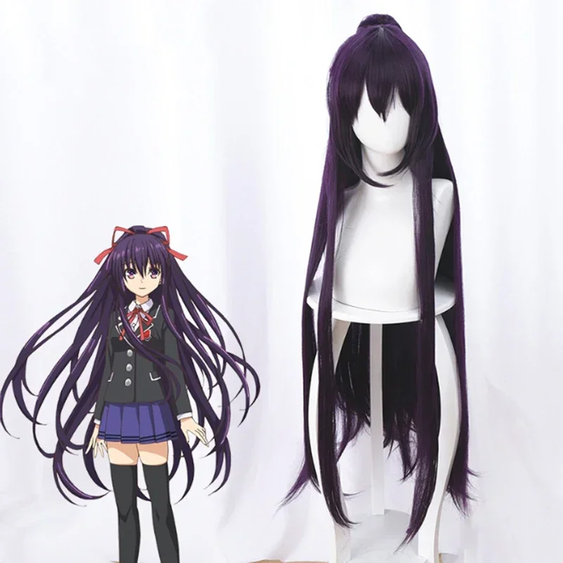 Anime Date A Live Cosplay Wigs Yatogami Tohka Cosplay Heat Resistant Synthetic Wig Halloween Costume Carnival Party Wig Cap