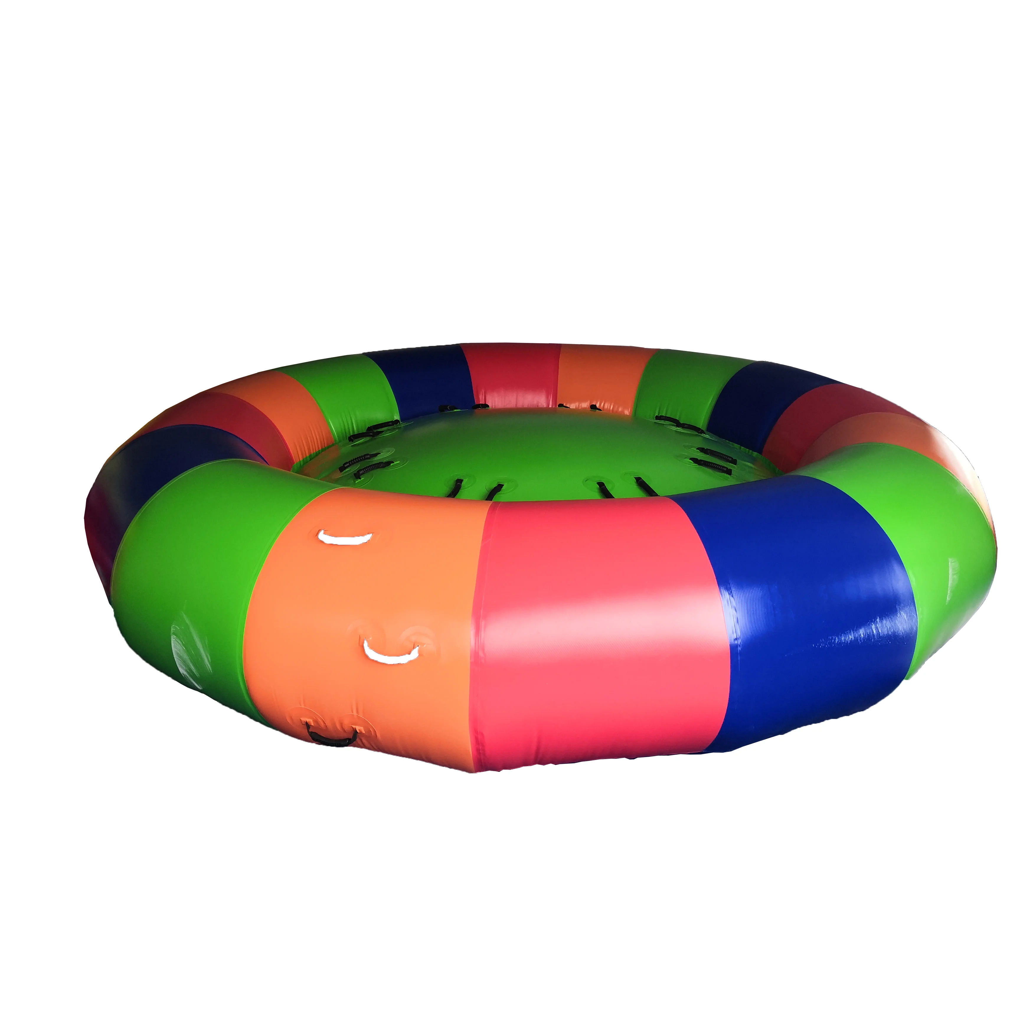 

Надувная лодка-аттракцион «Летающий диск» на 8 мест, вращающаяся, для буксировки, для продвижения продаж