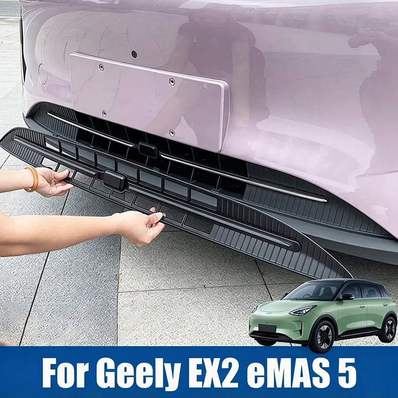 Front Grille insect proof Net Protection Fit For Geely EX2 Xingyuan eMAS 5 2025 2026 Car Insect Screening Mesh Cover Accessories