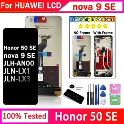 6.78“Test For Huawei nova 9 SE 9SE 5G JLN-LX1 LCD Display Screen Touch Panel Digitizer For Honor 50 SE 50SE JLH-AN00 Display
