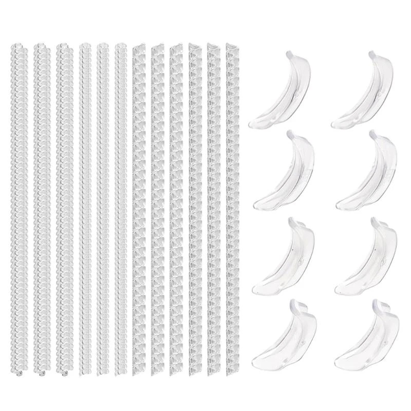 HX6F Pack of 12/20 Rings Sizer Adjuster Silicone Pads for Comfortable Size Adjustment